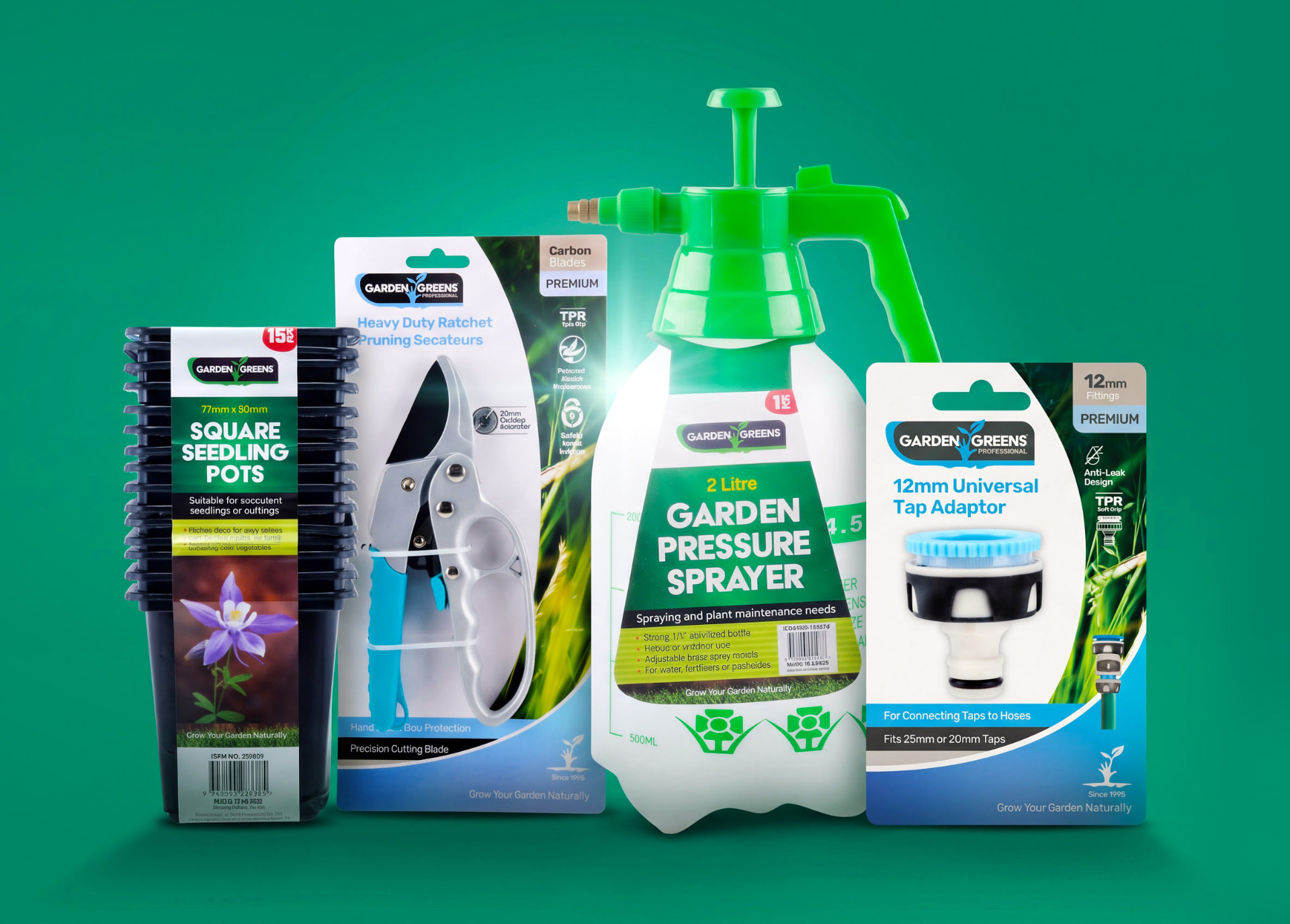 Garden Greens product range