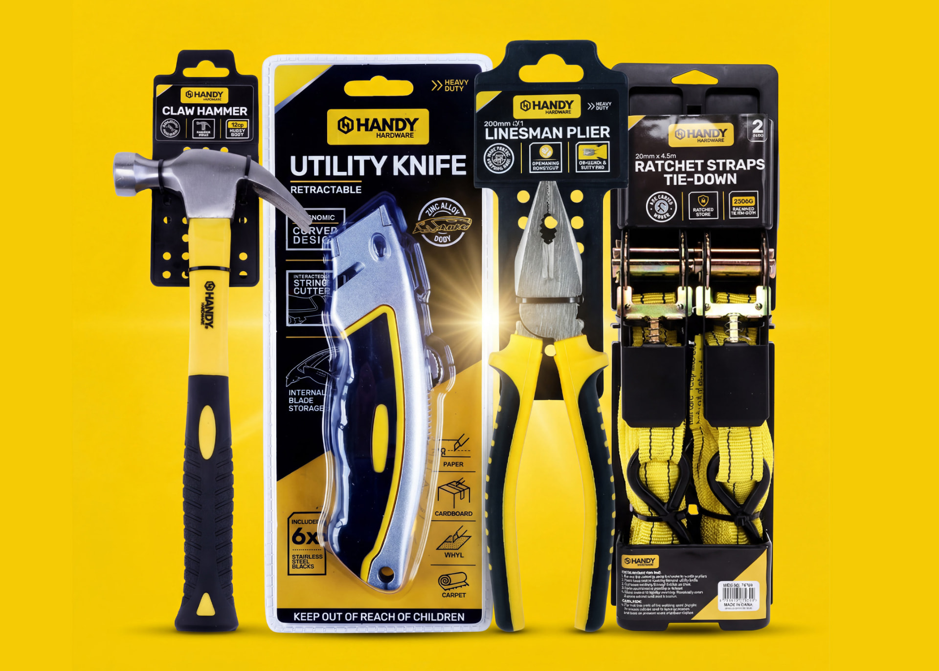 Handy Hardware product range
